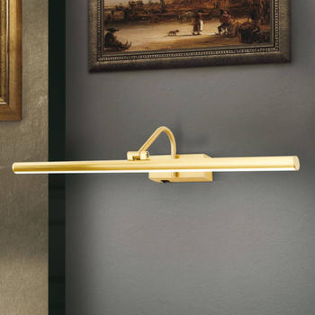 Hahn+Kolb Werkzeuge Goldene LED-Bilderleuchte Sofia 60 cm