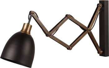 Opviq Scherenlampe Sivani MR-725 schwarz/gold antik