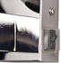 Trio Wandleuchte Kula fürs Bad Glasschirm IP44 chrom