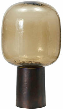 House Doctor Note Tischleuchte Brown Brass