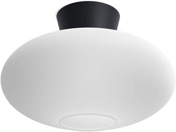 Belid Bullo Deckenleuchte XL Ø38 Matt Black/Opal