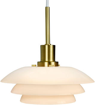 Dyberg Larsen DL20 Pendelleuchte Opal/Brass