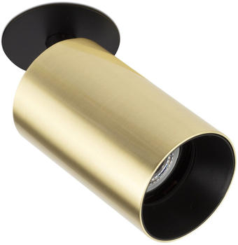 Faro 43761 Spotleuchte STAN GU10 5W Aluminium Gold satiniert H:13.7cm Ø6cm dimmbar