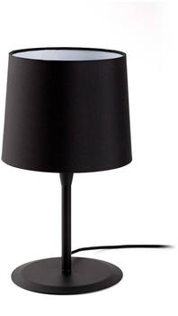 Faro 64311-06 Tischleuchte CONGA E27 15W Stahl mattschwarz, Textil Schwarz L:25cm H:48.5cm dimmbar