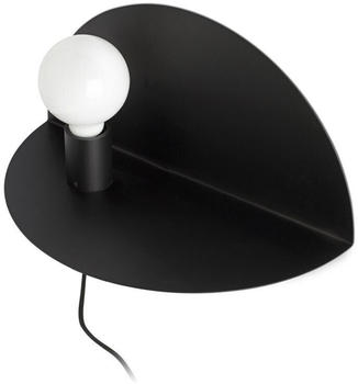 Faro Barcelona 01004 Wandleuchte NIT links E27 15W Stahl mattschwarz L:40cm H:20cm dimmbar