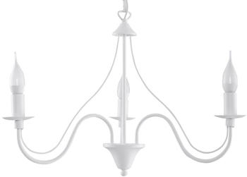 Sollux SL.0213 Pendelleuchte MINERWA 3 weiß L: 60, B: 60, H: 80, Fassung E14, dimmbar