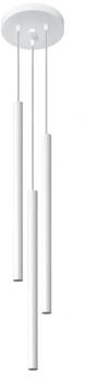 Sollux SL.0467 Pendelleuchte PASTELO 3P weiß L: 20, B: 8, H: 100, Fassung G9, dimmbar