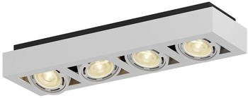 Arcchio Deckenstrahler Ronka, 4-flammig, lang, wei&szlig;