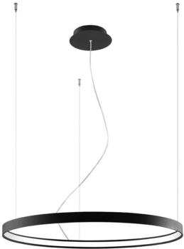 Sollux TH.101 Kronleuchter RIO schwarz 3000K L: 78cm, B: 78cm, H: 150cm, LED/50W,