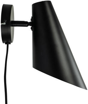 Dyberg Larsen Cale Wandlampe H&ouml;he 24,5 cm schwarz