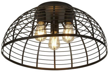 Searchlight Deckenleuchte Cage II 3-flammig im Käfigdesign