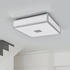 Lindby Eniola quadratische Deckenleuchte, IP44