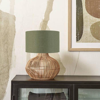 Good&Mojo Kalahari Tischlampe 32cm grün