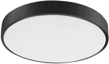 Nova Luce LED Deckenleuchten Hadon in Schwarz 24W 1380lm schwarz