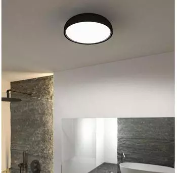Paulmann 71084 Oka LED-Deckenleuchte 24W Schwarz (matt) – Modernes Design trifft auf Funktionalität