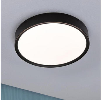 Paulmann 71086 Tega LED-Deckenleuchte 22.5W Schwarz (matt) – Modernes Design trifft auf Funktionalität