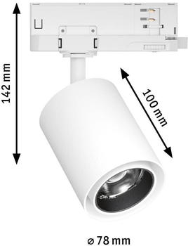 Paulmann Kratos LED-Schienenstrahler ProRail3 25W weiß – Optimale Beleuchtung mit dem Paulmann Kratos LED-Schienenstrahler ProRail3 25W weiß