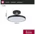 Paulmann 96776 Hildor LED-Deckenleuchte 25W Schwarz (matt), Chrom