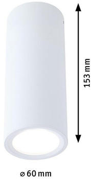 Paulmann 93105 LED-Aufbauleuchte 6W weiß (matt)