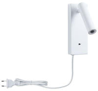 Paulmann LED Wandleuchte "Hulda 2,5W USBC 230V 3000K Metall" Warmwei&szlig; 3-step-dimmbar
