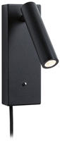 Paulmann LED Wandleuchte "Hulda 2,5W USBC 230V 3000K Metall" Warmwei&szlig; 3-step-dimmbar
