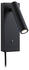 Paulmann LED Wandleuchte Hulda in Schwarz-matt 2,5W 130lm schwarz (71109)