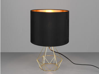 Meine Wunschleuchte Tischlampe Industrial Designer Gitterlampen mit Stoffschirm Nachtischlampen Büro