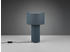 Trio Tischlampe BALE aus Stoff in Blau, Höhe 40cm