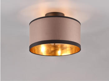 Trio Deckenleuchte Taupe Gold
