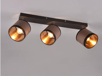 Trio Strahler Taupe Gold 3-flammig