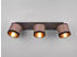 Trio Strahler Taupe Gold 3-flammig