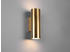 Meine Wunschleuchte Runde LED Wandleuchten Up and Down Light Altmessing Treppenhaus Flurbeleuchtung