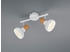 Trio Deckenstrahler Holzoptik Weiß