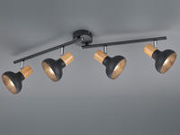 REALITY Leuchten Deckenstrahler "LATIKA, Strahler 4-flammig, exkl 4x E14 max 10W
