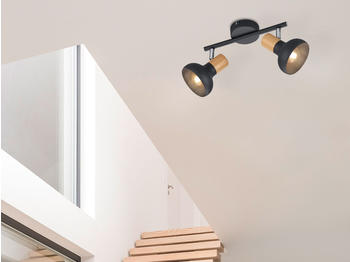 Meine Wunschleuchte LED Deckenleuchte für Jugendzimmer, Retro Küchendeckenlampen schwenkbar Flur