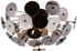 Trio Deckenleuchte DISCALGO Chrom bedampft Ø 54cm