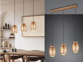 Trio Balkenpendelleuchte Coffee