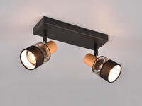 TRIO Leuchten Deckenstrahler "NANDINI, Spot exkl E14 max 10W, flexibel drehbarer
