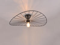 REALITY Leuchten Deckenleuchte "CHAPEAU, Deckenlampe exkl 1xE27 max 40W &Oslash;60cm