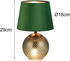 Trio Tischlampe Retro Grün