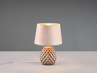 REALITY Leuchten Schreibtischlampe "ARIANA Tischleuchte exkl 1xE14 max40W H&ouml;he 27cm