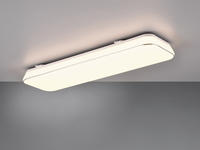 REALITY Leuchten LED Deckenleuchte "BLANCA, elegant schlichte wei&szlig;e LED Deckenlampe,