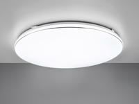 REALITY Leuchten LED Deckenleuchte "BLANCA, elegant schlichte wei&szlig;e LED Deckenlampe