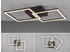 Trio LED Deckenleuchte TRAIL Schwarz R64492132
