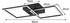 Trio LED Deckenleuchte TRAIL Schwarz R64492132