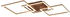 Trio LED Deckenleuchte TRAIL Coffee R64493165