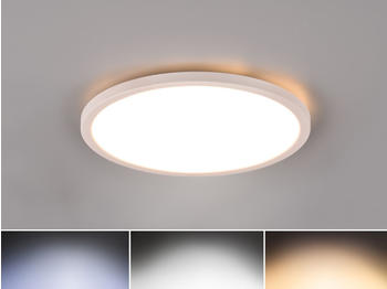 Trio LED Deckenleuchte AUREO Wei&szlig; &Oslash;29cm - R64371131