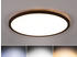 Trio LED Deckenleuchte AUREO Schwarz Ø40cm - R64371932