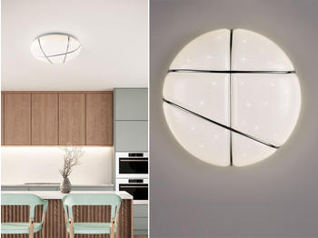 Trio LED Deckenleuchte TIBOR Ø28cm R62903001