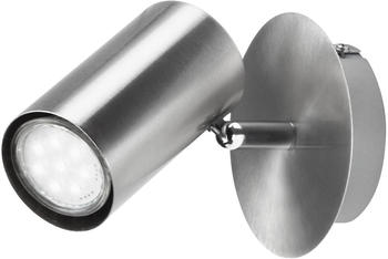 Meine Wunschleuchte LED Wandstrahler Nickel matt Spot flexibel dreh- & schwenkbar - fürs Wohnzimmer